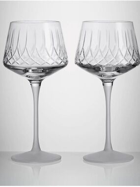 LISMORE ARCUS WINE, 14OZ, SET OF 2